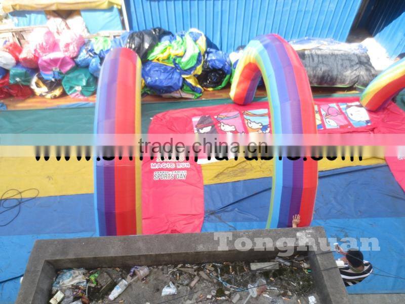 inflatable rainbow arch hzt001