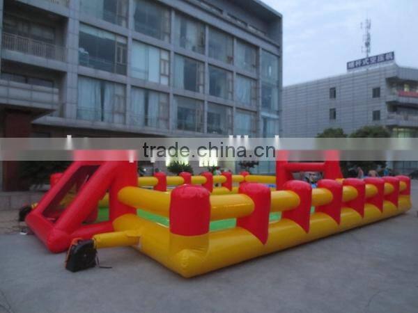 2015 hot sale inflatable billiard table sports game for sale