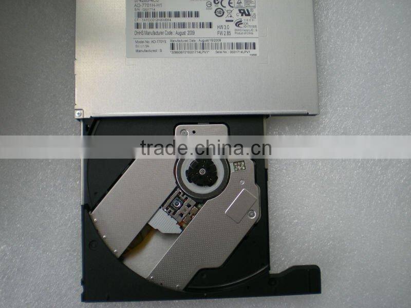 AD-7701H P/N:574285-4C0 Laptop odd Internal SATA DVDRW optical drive with lightscribe function
