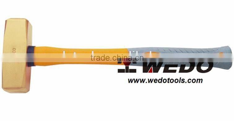 High Quality Plastic Handle German Type Brass Sledge Hammer