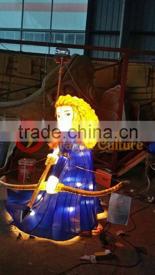 2016 Festival decoration,festival lantern princess outdoor used