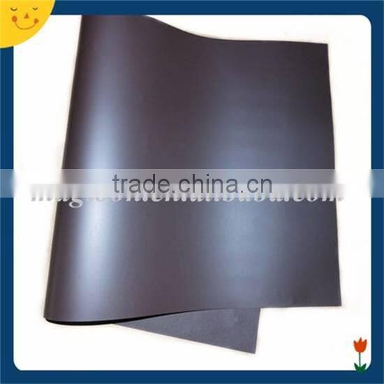 Permanent soft rubber magnet sheet