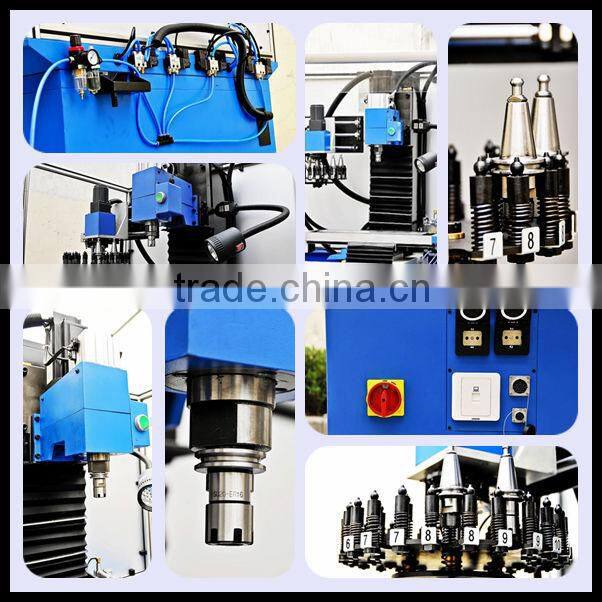 mini cnc machine center with Taiwan manufacturing precision screw