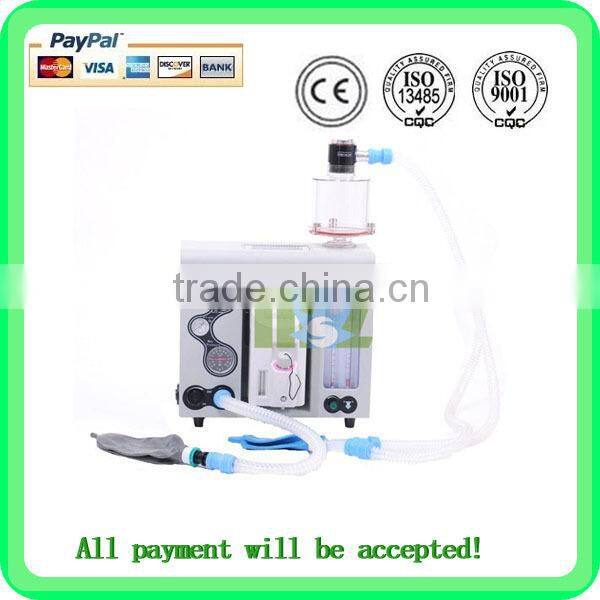 MSLGA02W Portable Vet Anesthesia Machine with External and reusable soda lime canister