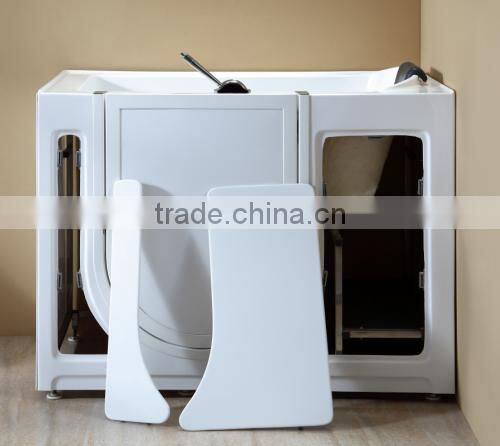 Q372 bathtub for elderly/ walkin bathtub/ walk in tub shower combo with seat bathtub
