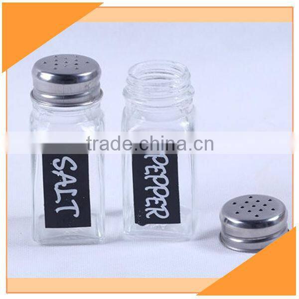 Transparent Spice Packaging Bottle With Cap