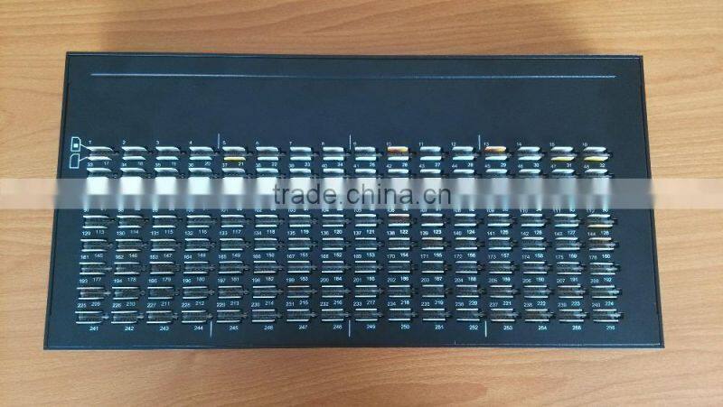 Skyline GSM simbank 256 sim slots SIMBANK/sim sever/Remote Gateway Gsm Asterisk