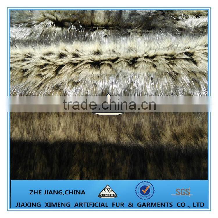 dark brown faux fur blanket factory china for sofa