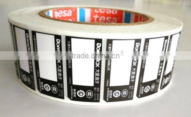 custom printed adhesive printing label sheet