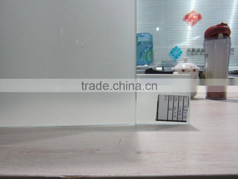 hot sell high quality sandblasted tempered glass with AS/NZS 2208, ANSIZ97.1, EN12150