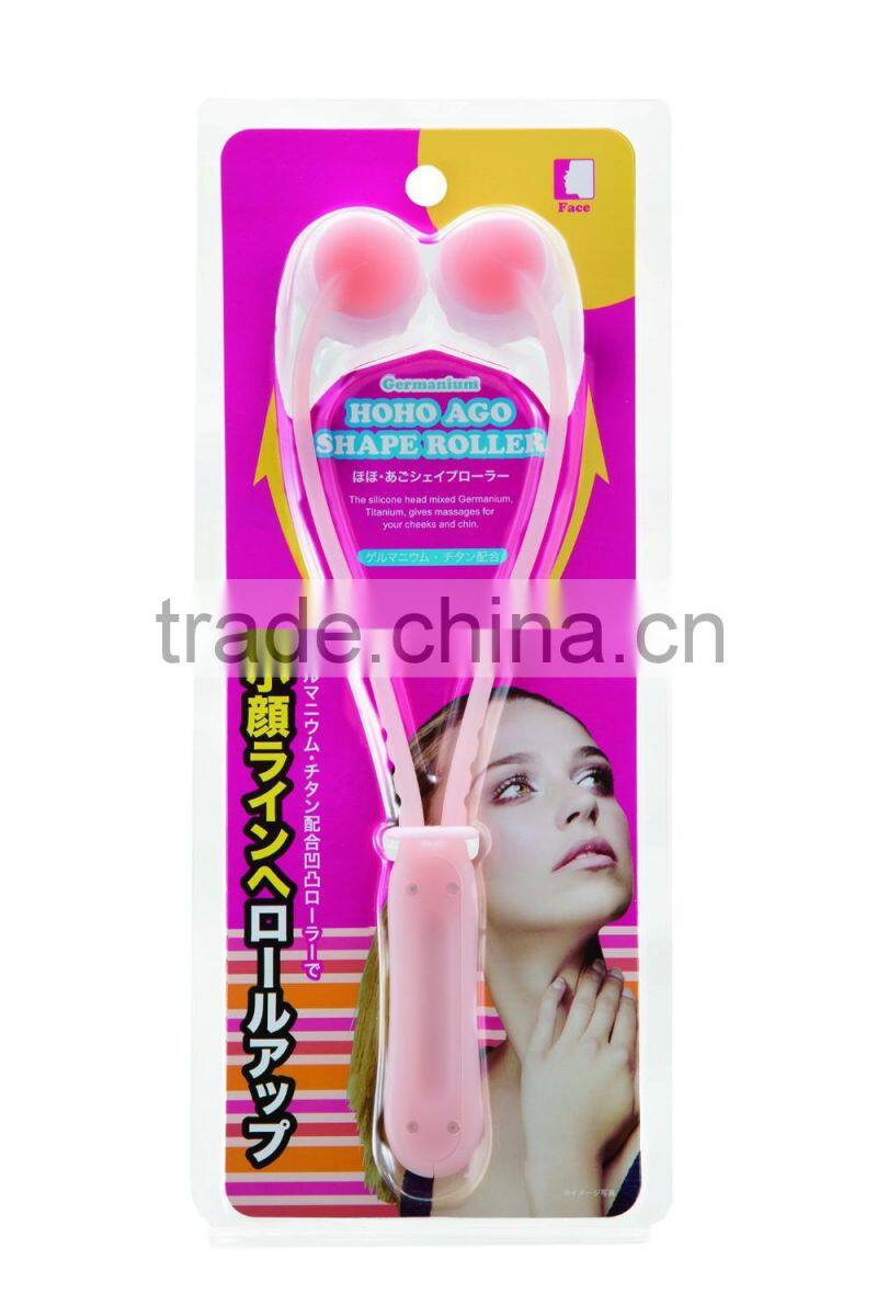 Original design luxurious facial kit with massager with 3D-fitting head