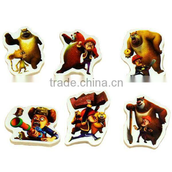 high quality pvc or rubber eraser