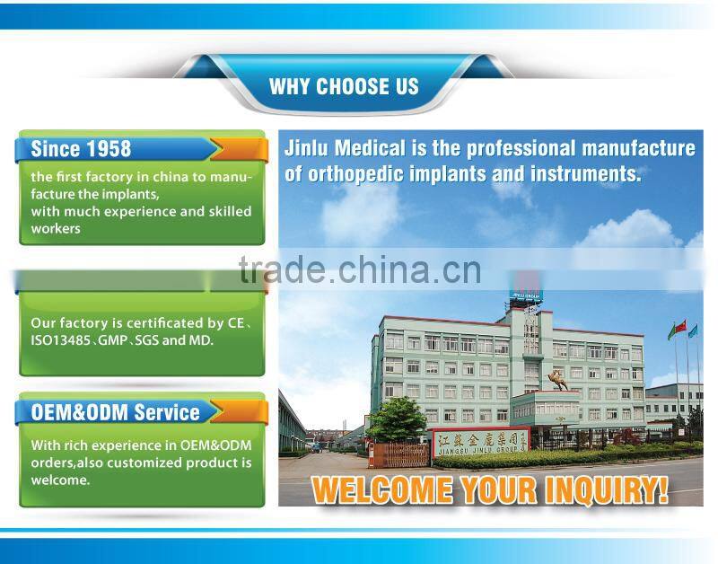 CE0434 Approved Proximal Femur Locking Plate, Femur Titanium LCP, Orthopedic Implant Femur Plate