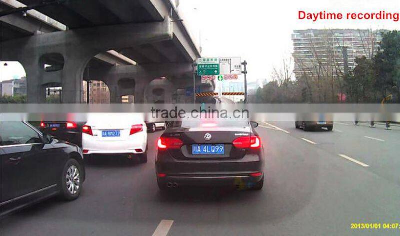 Full HD car video recorder dash cam with super night vision
