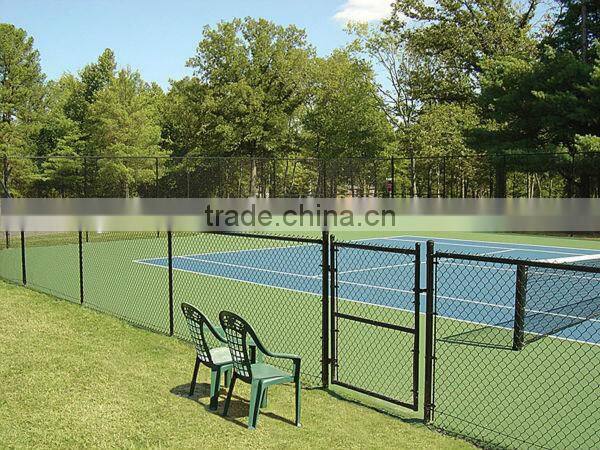 anping galvanized chain link fence(professional manufacture) for stadium fence/playground/forest protecting