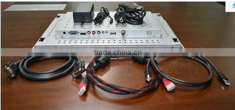Digital High Resolution 17 inch Infrared Touch Screen Monitor With Windows Android Linux System
