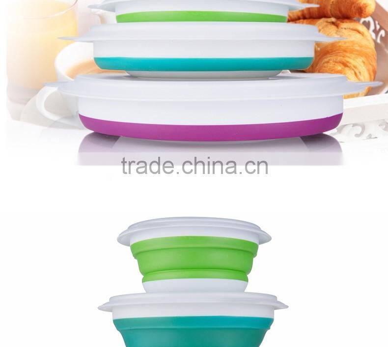 Microwave Safe For Office New Layer Silicone Lunch Box