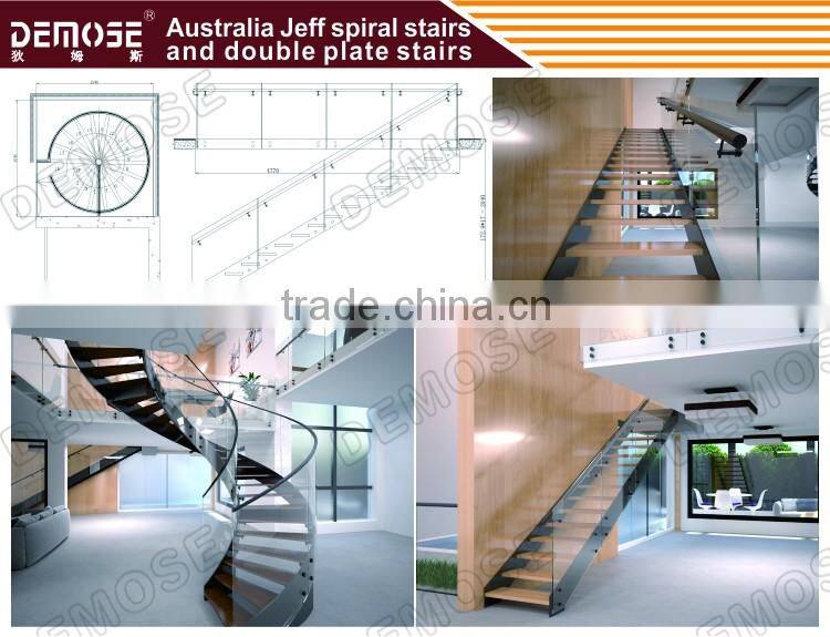 used wood stairs metal diy floating stairs