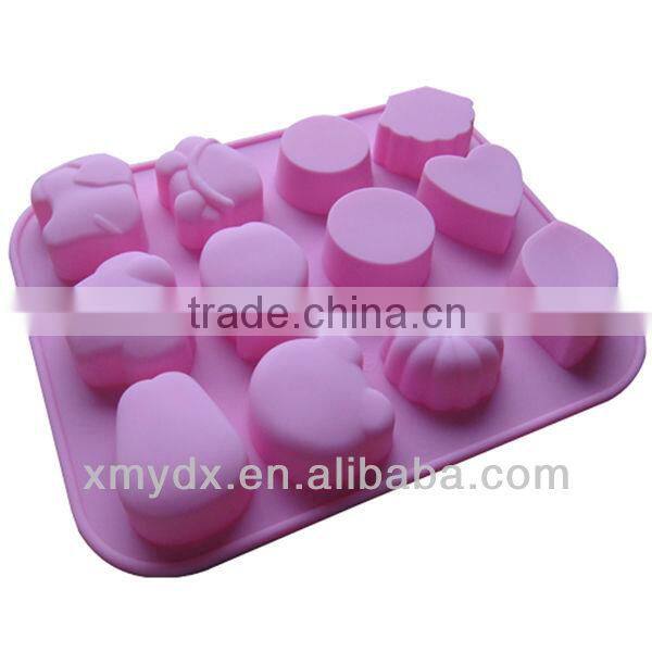 silicone fondant mold, cute shape silicone cake mold, baking mold, biscuit mold, bread mold