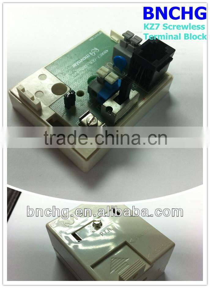 Hot sales Wago 235 pcb spring 5.0mm terminal block with vde