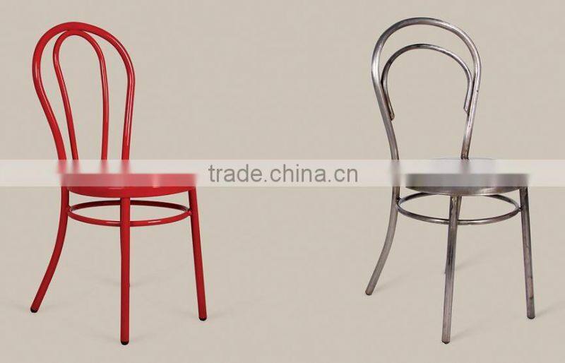 Metal French Aluminum Bistro Chair Deck chair