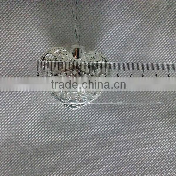 led solar light string led christmas lights string light heart