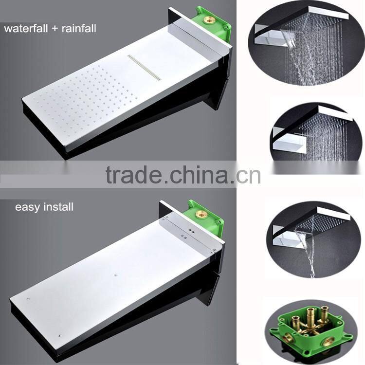 jiangmen factory supply europe style bath shower faucet hot cold water tap floor stand tub faucet set