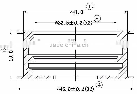 EPDM plug bottle beads