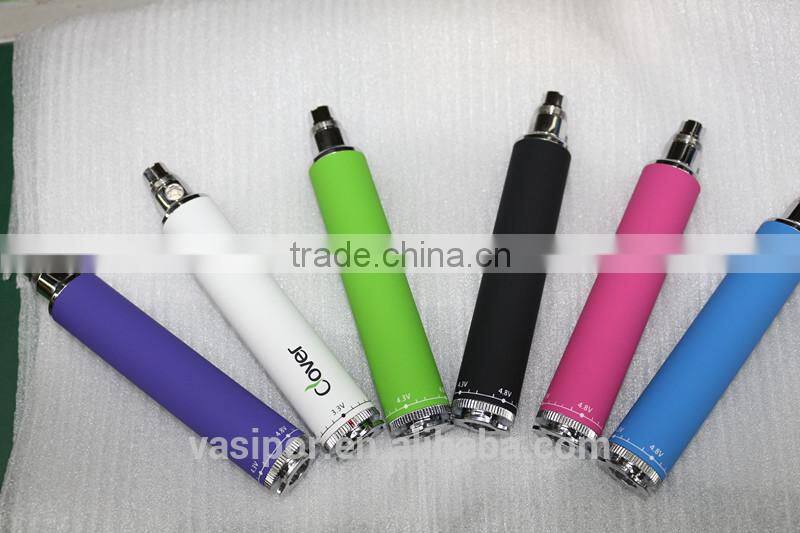 special new mega 2600mAh ego adjustable battery color , ego various voltage better choice