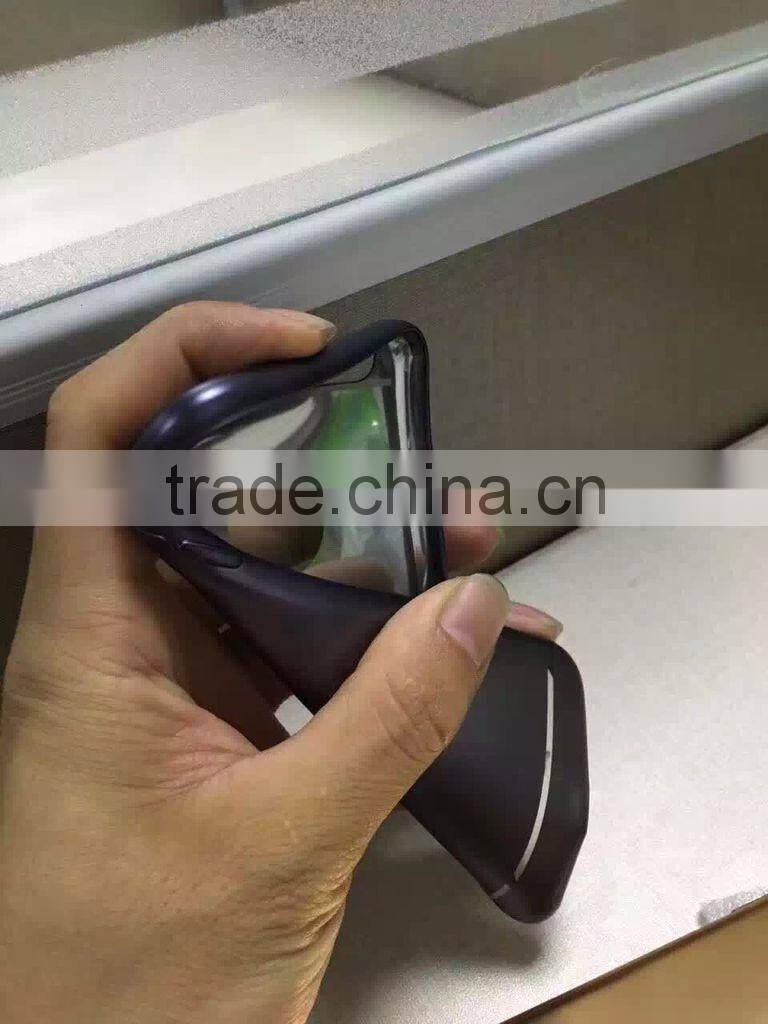 For iphone cover 7 cell cover electroplated transparent tpu case For iPhone 6