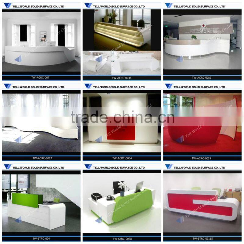 2014 salon reception desk TW best selling french reproduction desk salon reception desk cashier counter design