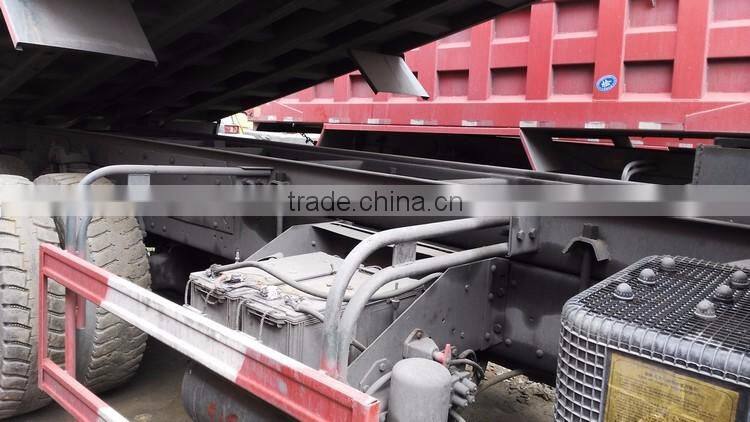 Low hour used HOWO DUMP TRUCK of SINOTRUCK TIPPER almost new HOWO DUMP TRUCK FOR SALE