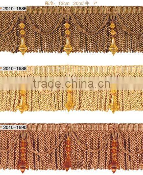polyester cotton fringe