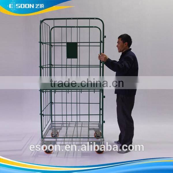 Agriculture Eco-friendly metal mesh roller container