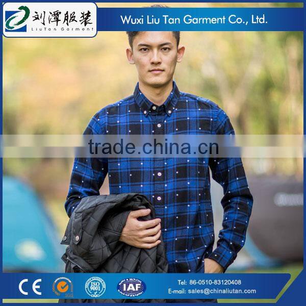 round sweep 3/4 sleeve women cotton blouse oem factory