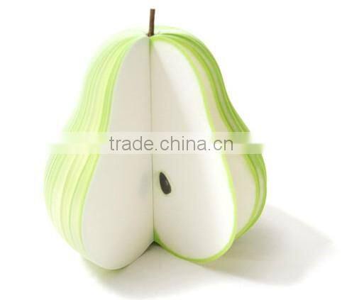 2014 wholesale office sticky note apple and pear