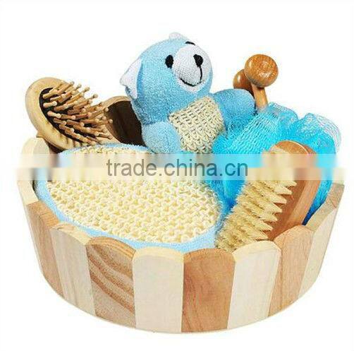 Cute Natural Baby Bath Sets