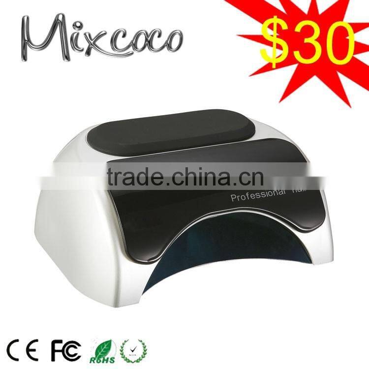 2016 Shenzhen Manicure machine CCFL Nail LED UV Lamp 48w CCFL LED Nail Lamp 2 Hands nail