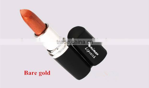 Wholesale High Quanlity Sexy Safe Black Purple Colors Brands Natural Matte Waterproof Lipstick