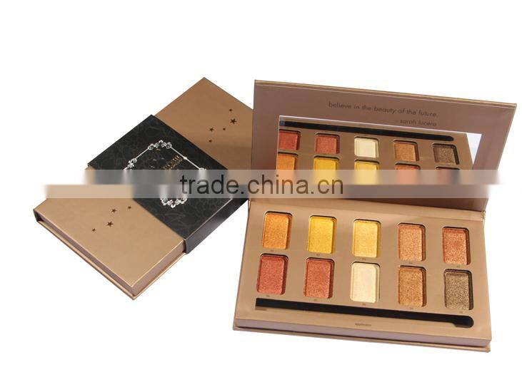 2016 Newest product professional Miss Rose make up eye shadow palette,Shining eye shadow