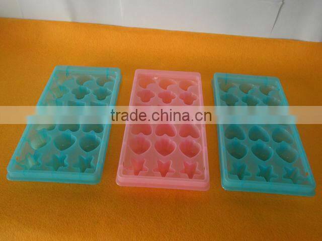 Fashionable plastic ice tray,plastic ice cube tray