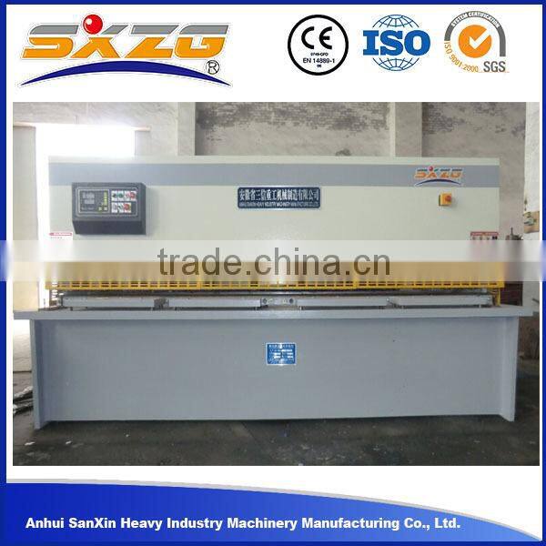 2015 New Design QC12Y Hydraulic Sheet Cutting Machine Shearing Machine