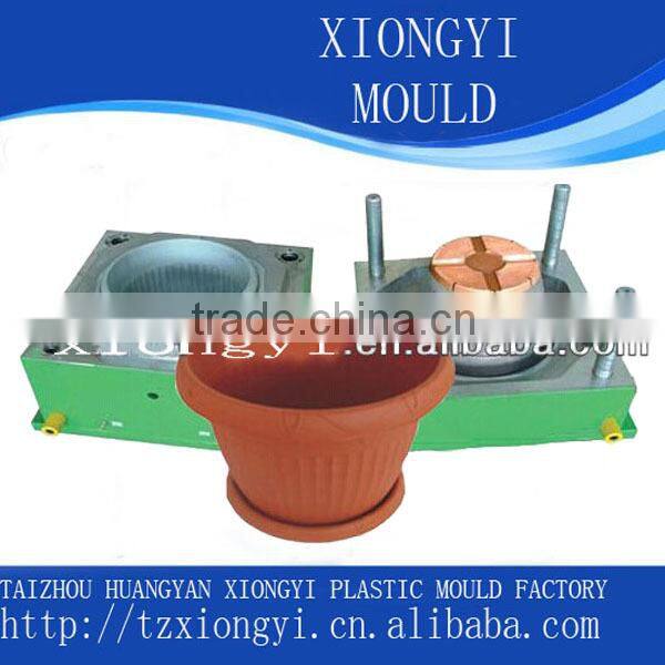 custom EU standard plastic fashional garden flowerpot mould manufacturer