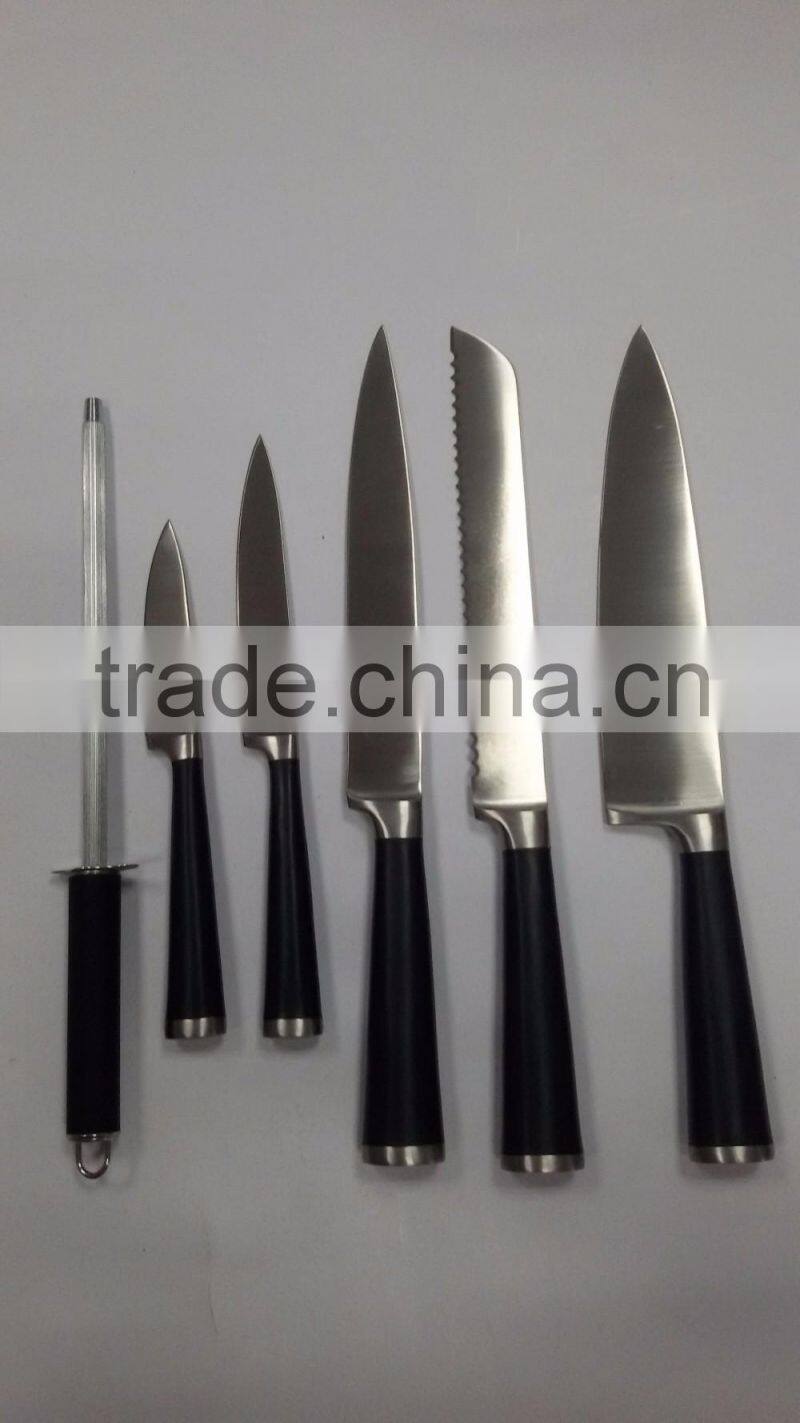 The high-grade stainless steel knife sharpener set