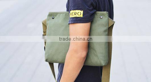 Casual Style Canvas Messenger Bag Yellow Shoulder Bag Since 1997