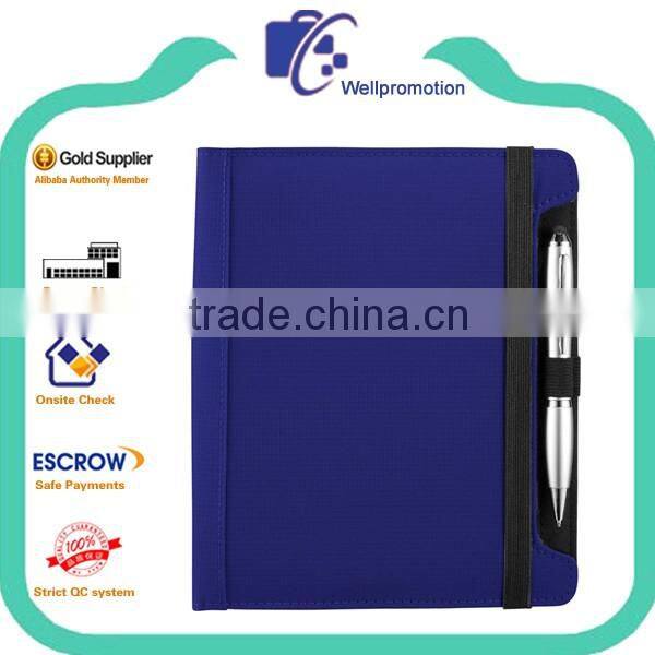 Custom non woven portfolio with notebook
