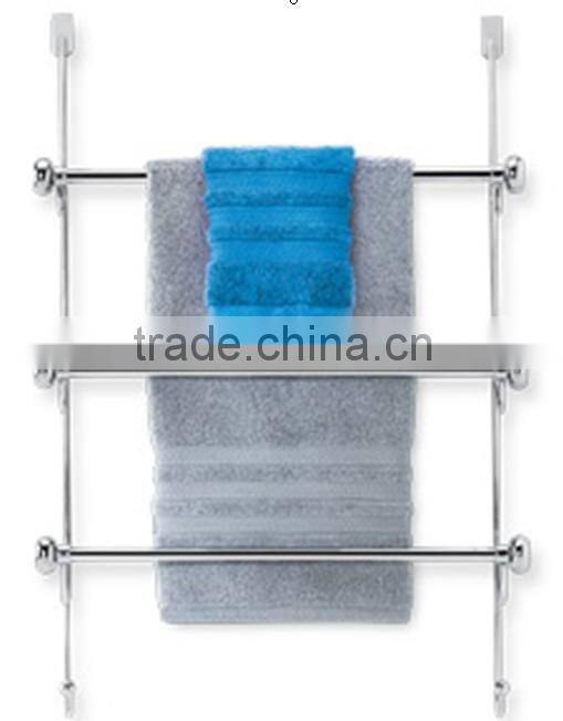 Bathroom Stainless Steel Over Door Towel Bar