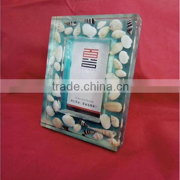 Custom artificial crystal block/ paperweight stand