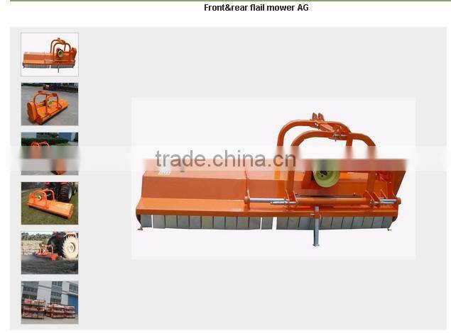 Top quality Front&Rear mounted grass cutting machine verge flail mower agriculture implements for tractors
