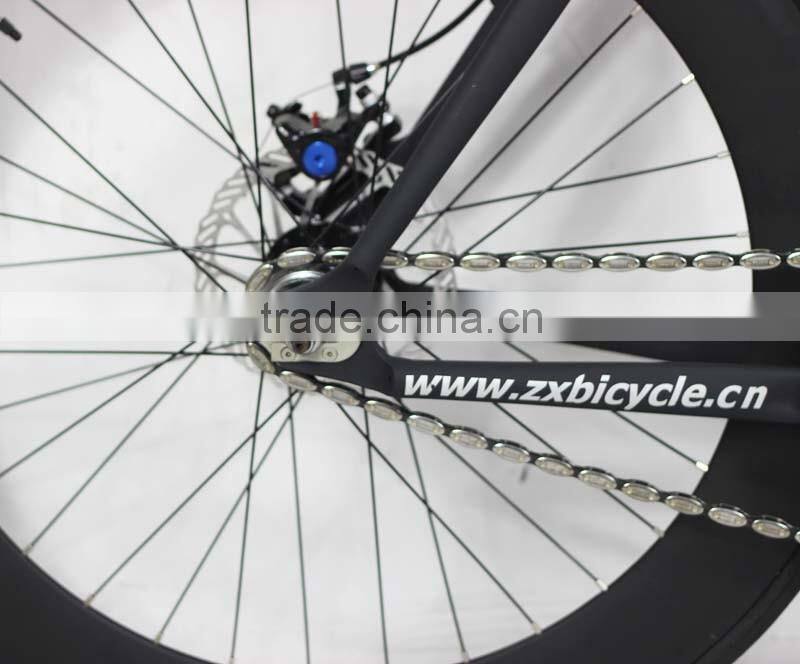 700c single speed aluminum alloy frame olive chain Disc brake CR-mo bicycles